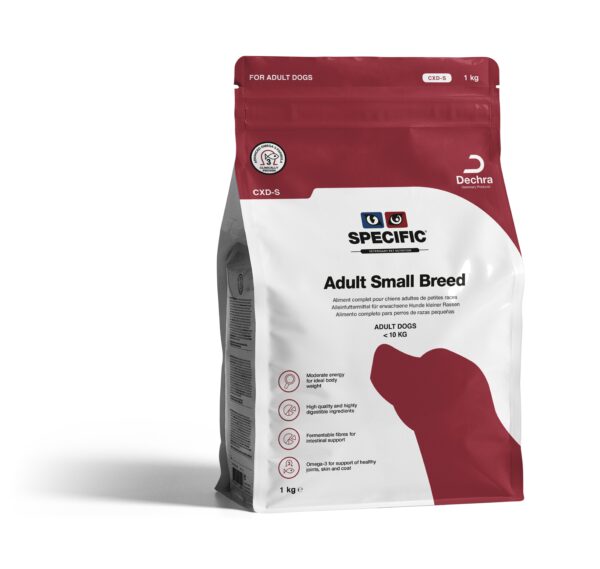 SPECIFIC CXD-S täiskasvanud väikest kasvu koerale 1kg ja 4kg