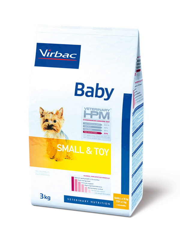 VIRBAC HPM Baby Small & Toy DOG 1,5kg